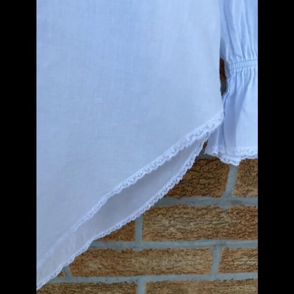 Henrie bendel ruffle boho blouse XL - Picture 5 of 7